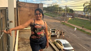 Mist&eacute;rio revelado: Rosimeire &eacute; musa que dan&ccedil;a na laje sem medo