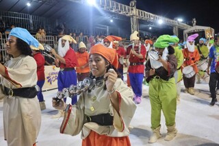 Primeira noite de desfile mistura homenagem, resist&ecirc;ncia e fantasia