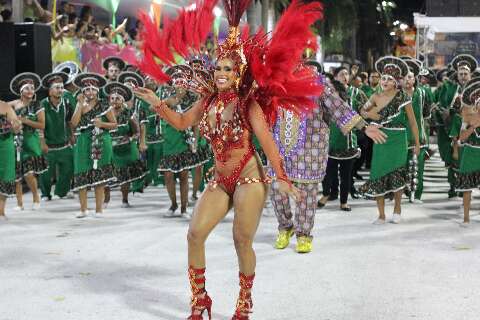 Favorita, Mocidade da Nova Corumb&aacute; &eacute; penalizada pelo regulamento do desfile