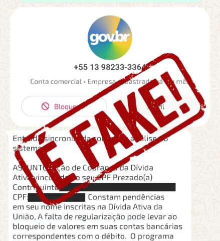 Fique atento: novo golpe amea&ccedil;a bloquear o Pix por d&iacute;vida com a Uni&atilde;o
