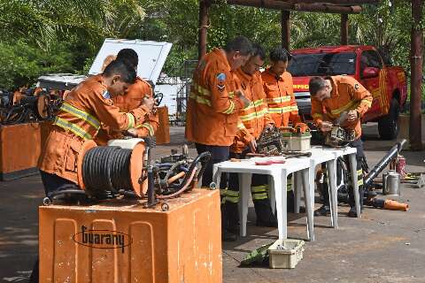 Bombeiros iniciam vistoria de equipamentos para Opera&ccedil;&atilde;o Pantanal 2026