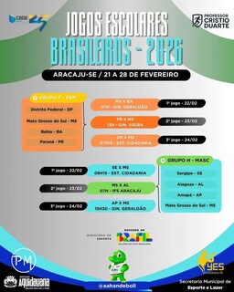 Escola de Aquidauana representa MS no Brasileiro Escolar de Handebol