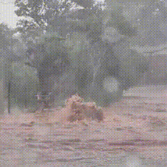 Ap&oacute;s dias seguidos de chuva, granizo atinge bairro de Campo Grande 