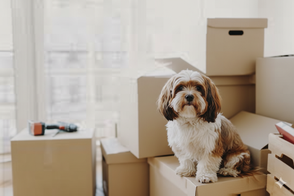 Vai se mudar? Erro básico pode até causar vômito no seu pet