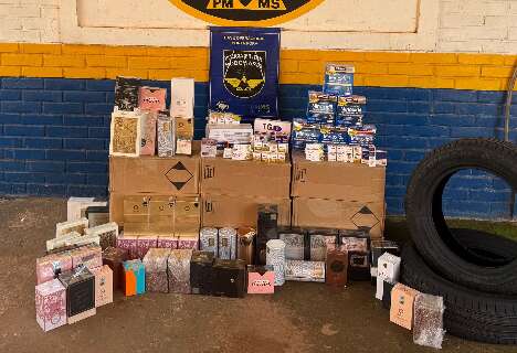 Contrabando copia tr&aacute;fico e usa caminh&otilde;es para transportar emagrecedores