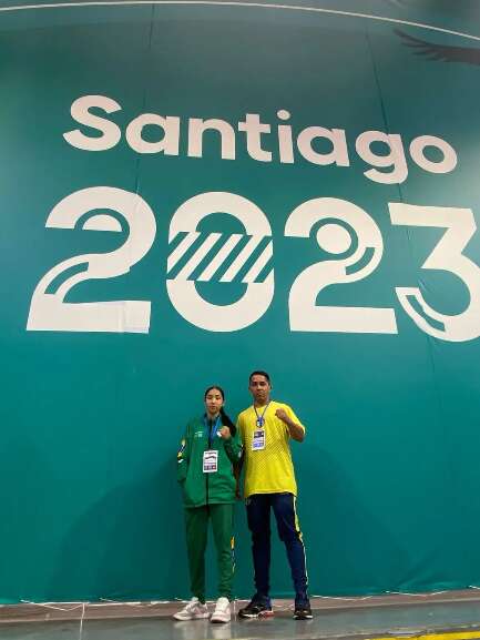 Thalyta e o mestre Cleber Castanho