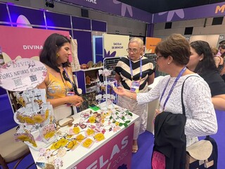 Mulheres usam espa&ccedil;o do Delas Day para ampliar rede de contatos e neg&oacute;cios