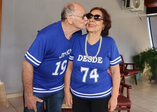 Bilhete datilografado em 1971 deu in&iacute;cio &agrave; uni&atilde;o de cinco d&eacute;cadas