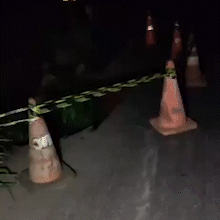 Caminhoneiros alertam para buraco na MS-040 e relatam risco de acidentes