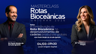 Masterclass debate impactos da Rota Bioce&acirc;nica e lan&ccedil;a MBA online