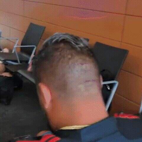 "No retorno da praia, grupo de MS passa por susto com peça danificada em avião"