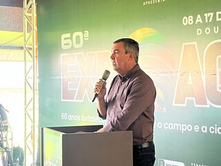 No lançamento da Expoagro, Riedel destaca força do agro e parceria com Dourados No lançamento da Expoagro, Riedel destaca força do agro e parceria com Dourados