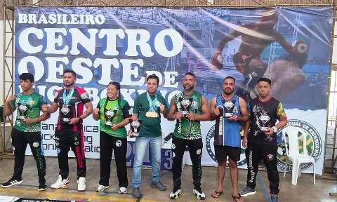 MS conquista 27 medalhas no Brasileiro Centro-Oeste de Kickboxing
