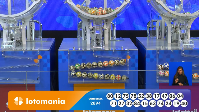 Veja as dezenas de hoje na Dupla Sena, Lotomania, Quina e mais