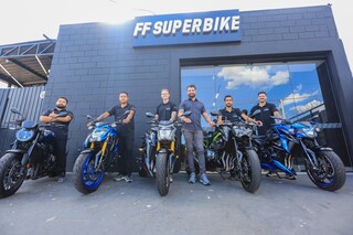 Refer&ecirc;ncia em motos esportivas, FF Superbike reinaugura loja com festa