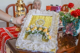 Aida fez 97 anos, mas n&atilde;o esquece os 73 ao lado de um grande amor