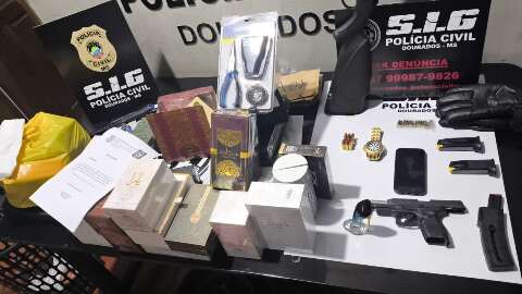 Tr&ecirc;s s&atilde;o presos por integrar quadrilha especializada em roubo de contrabando