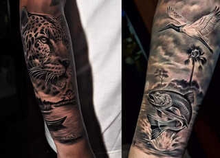 Empres&aacute;rio tenta melhorar tatuagem e sai com peda&ccedil;o do Pantanal nele