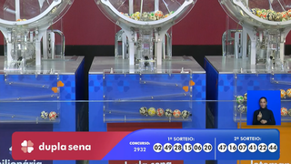 Veja as dezenas sorteadas hoje na Dupla Sena, Lotomania e Quina