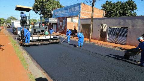 Moreninhas caminham para ter 100% das ruas asfaltadas com novo pacote de obras