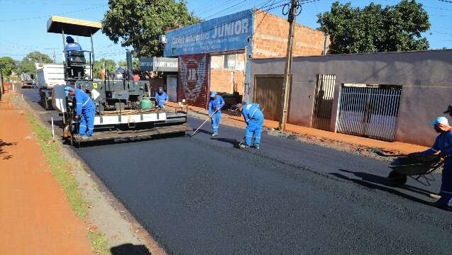Moreninhas caminham para ter 100% das ruas asfaltadas com novo pacote de obras