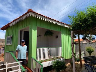 Orlando protege chamamé em casa de madeira escondida no Tiradentes