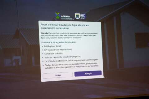 Sistema da ag&ecirc;ncia de habita&ccedil;&atilde;o define sele&ccedil;&atilde;o de fam&iacute;lias com crit&eacute;rios sociais