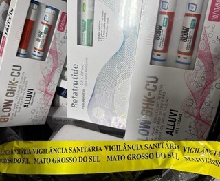 Operação intercepta canetas rejuvenescedoras proibidas até no Paraguai Operação intercepta canetas rejuvenescedoras proibidas até no Paraguai