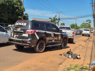 Suspeito de atropelar PM em Maracaju &eacute; preso ap&oacute;s persegui&ccedil;&atilde;o e tiros na Capital