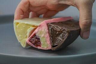 Ovo em fatia &eacute; inven&ccedil;&atilde;o desta P&aacute;scoa ap&oacute;s modinha da colher 