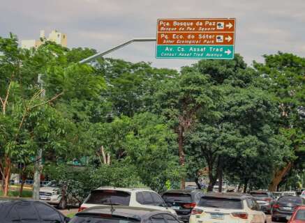 Com COP15 neste m&ecirc;s, Campo Grande come&ccedil;a a trocar placas de tr&acirc;nsito