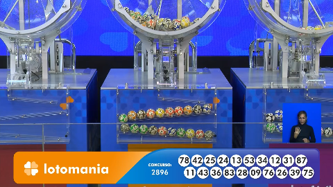 Veja as dezenas de hoje na Dupla Sena, Lotomania, Quina e mais