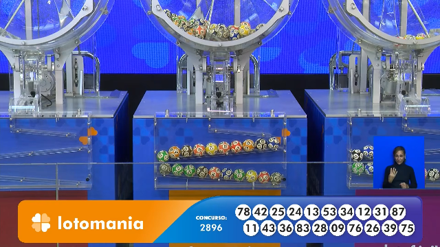 Veja as dezenas de hoje na Dupla Sena, Lotomania, Quina e mais