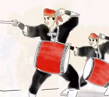 Campo-grandense usa carv&atilde;o e giz para resgatar ra&iacute;zes okinawanas