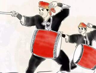 Campo-grandense usa carv&atilde;o e giz para resgatar ra&iacute;zes okinawanas