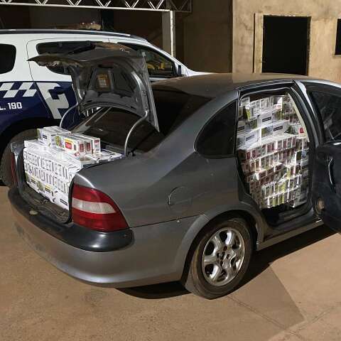 Persegui&ccedil;&atilde;o a comboio tem tiros e apreens&atilde;o de carro "recheado" de cigarros