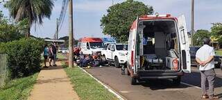 Morre ciclista atropelado por caminhonete na Avenida Gunter Hans
