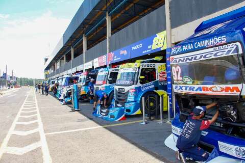 Motores roncam em classificat&oacute;rio da Copa Truck e corridas da HB20 neste s&aacute;bado