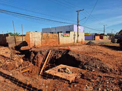 Tr&aacute;fego &eacute; liberado na Rua da Divis&atilde;o ap&oacute;s interdi&ccedil;&atilde;o para obra de drenagem