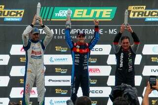 Com largada no calor e fim na chuva, Copa Truck define campe&otilde;es em Campo Grande