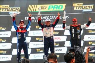 Com largada no calor e fim na chuva, Copa Truck define campe&otilde;es em Campo Grande