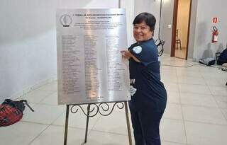 Primeira mulher com defici&ecirc;ncia, Rosa abriu caminhos na Pol&iacute;cia Civil