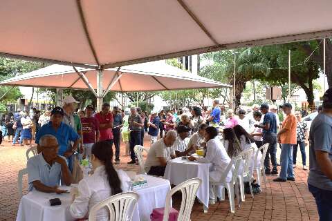 Pra&ccedil;a Ary Coelho vira ponto de preven&ccedil;&atilde;o no Dia Mundial do Rim em Campo Grande
