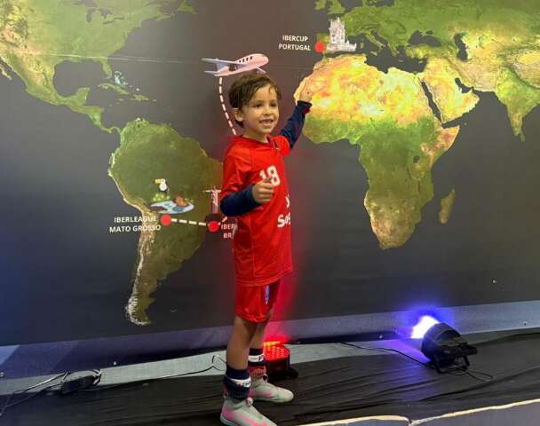 Prod&iacute;gio de MS &eacute; convocado aos 8 anos para testes em gigantes da Europa