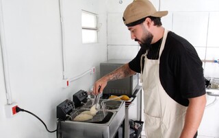 Lucas apostou na coxinha turbinada de costela para bombar no Pioneiros