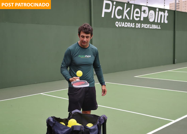 Apaixonado por esportes, m&eacute;dico inaugura quadras de pickleball