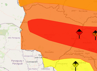 C&eacute;u inst&aacute;vel predomina nesta quarta-feira em Mato Grosso do Sul
