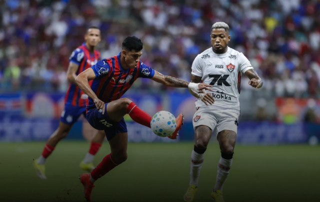 Bahia e Vit&oacute;ria empatam com gola&ccedil;o em cl&aacute;ssico na Fonte Nova