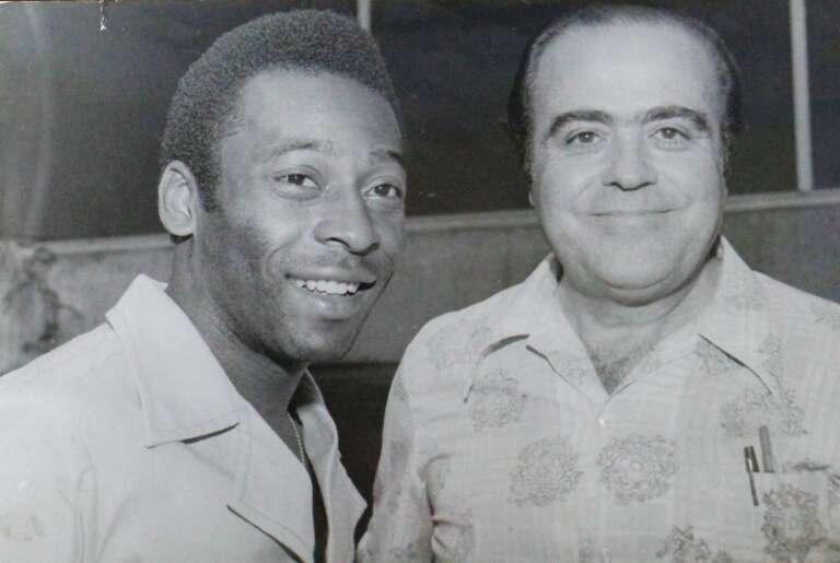 Além do Pantanal, Sayegh tem fotos com o Papa, Pelé e até a Gretchen