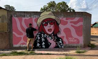 De Jo&atilde;o Carreiro a Rita Lee, grafiteiro espalha cores e m&uacute;sica pelos bairros